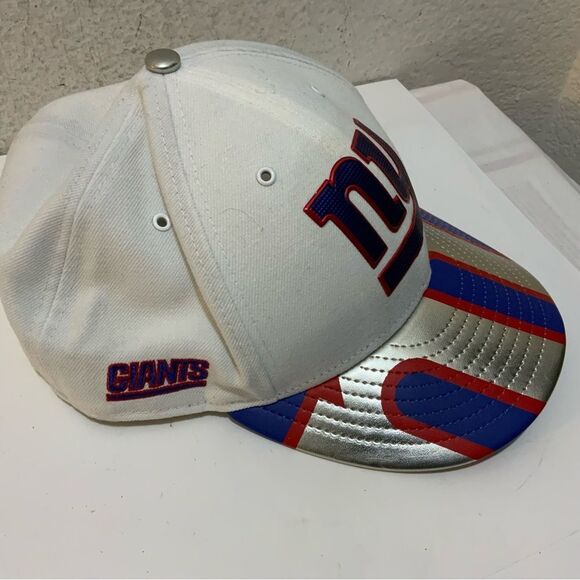 New York Giants NFL New Era 59Fifty Hat Blue Fitted Baseball Cap 7 5/8 - Picture 4 of 7